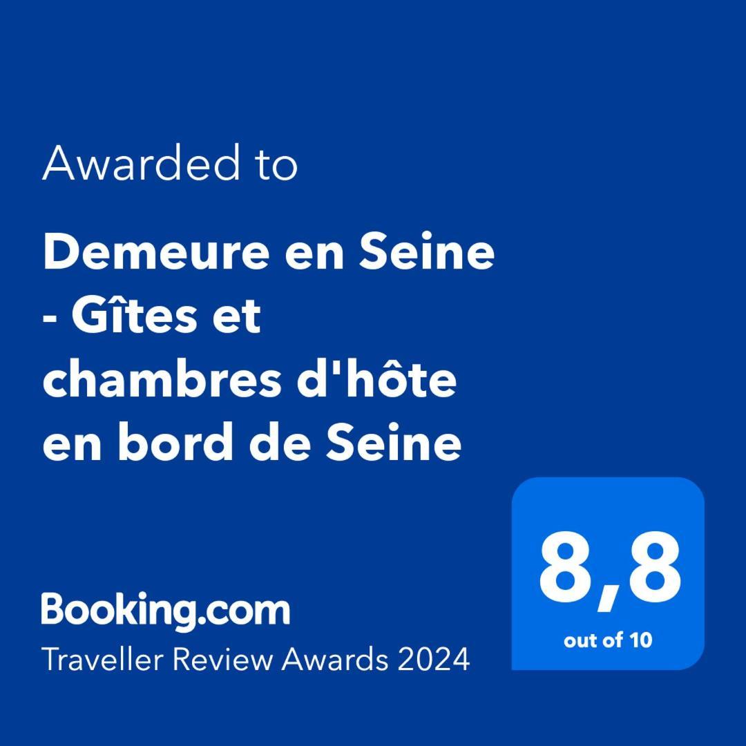 Demeure en Seine - Gîtes et chambres d'hôte en bord de Seine Caudebec-en-Caux Exterior foto